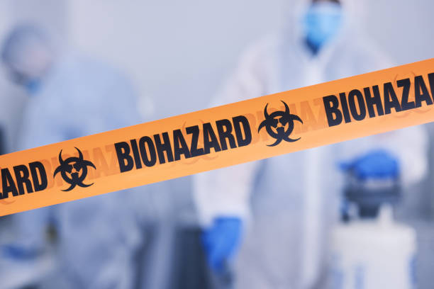 Professional Infectious Disease Decontamination technician working in Rye, NH